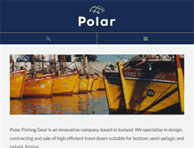 Tablet Screenshot of polardoors.com